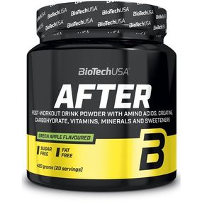 Комплекс до тренування BioTechUSA After 420 g /20 servings/ Green Apple