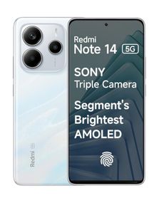 Смартфон Xiaomi Redmi Note 14 5G 8/256GB white Adapter (No NFC)