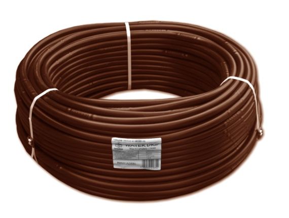 Трубка крапельна Bradas Ø 16 мм, відстань між емітерами 33 см, 1,6 л/год – WATERMIL DRIP BROWN – 100 м DSWWMB161033-160-100