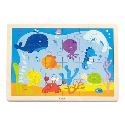 Пазл Viga Toys Океан 24 элемента (50200) | Зображення 1