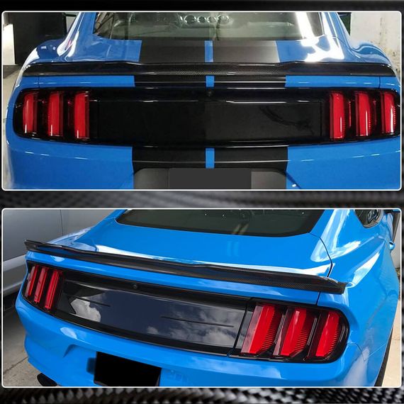 Спойлер V4 (Карбон) для Ford Mustang 2015-2023 гг | Зображення 3