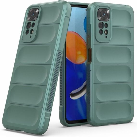 Чохол силіконовий MagCase для Xiaomi Redmi Note 11 4G / 11s колір Зелений | Зображення 1
