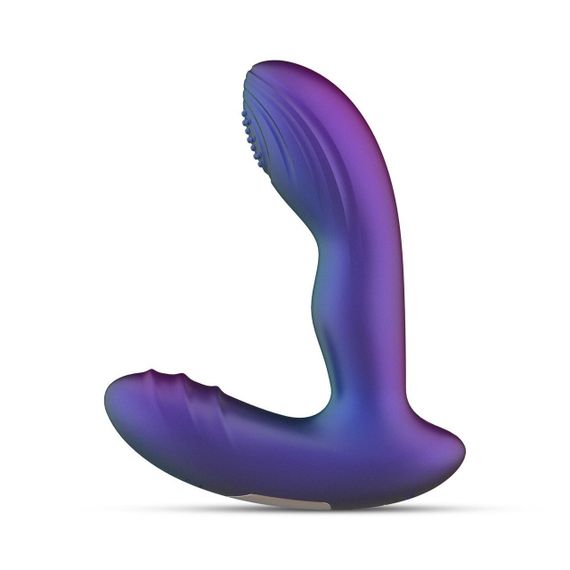 Анальна вібропробка з пульсацією Hueman - Galaxy Tapping Buttplug Sex Aura | Зображення 1