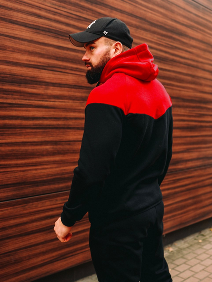 Кофта косая красный S | Зображення 1