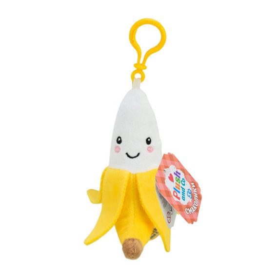 Мягкая игрушка-брелок "Банан" PLC25090, размер 13 см