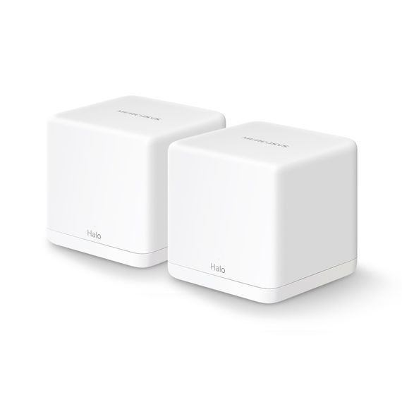 Маршрутизатор MercusysHALO H30 2PK AC1300 2xGE LAN/WAN MESH (HALO-H30G-2-PACK) | Зображення 1