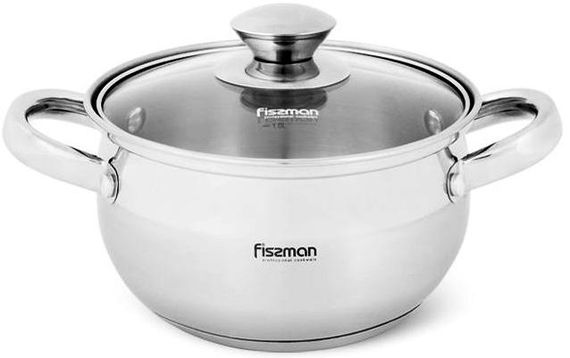 Каструля Fissman Prime 6.1л з нержавіючої сталі
