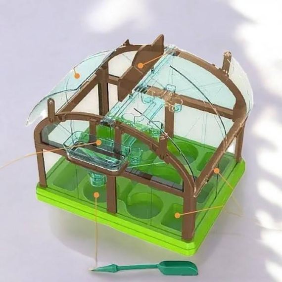 Домашня теплиця з інвентарем Home made plant