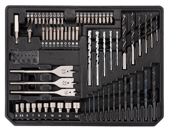 Набор бит и свёрл (70 предметов) Makita E-24913 | Зображення 4