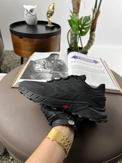 Чоловічі кросівки Salomon Supercross 4 Black весна / осінь A3252 46 29.5 см | Зображення 4