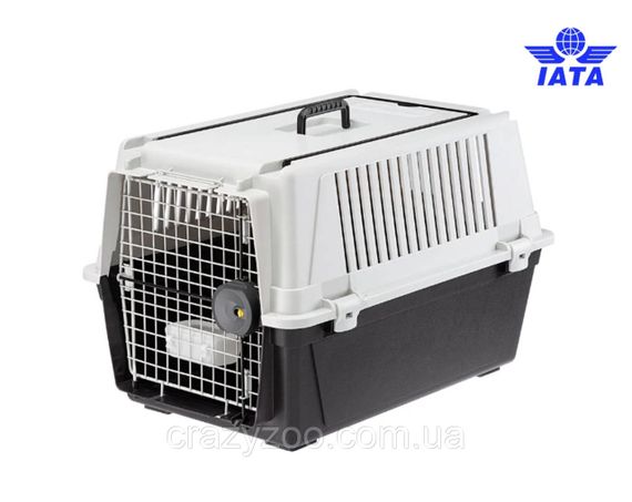 Переноска для собак и котов Ferplast Atlas 40 серая до 20 кг 68х49х45.5 см 73011021