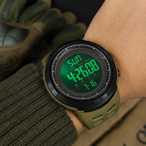 Чоловічий годинник Skmei 1251AG Military | Зображення 7
