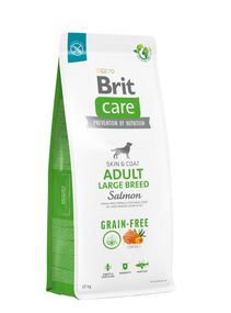 Корм Brit Care Grain Free Adult Large Breed Salmon сухий з лососем для собак великих порід 12 кг