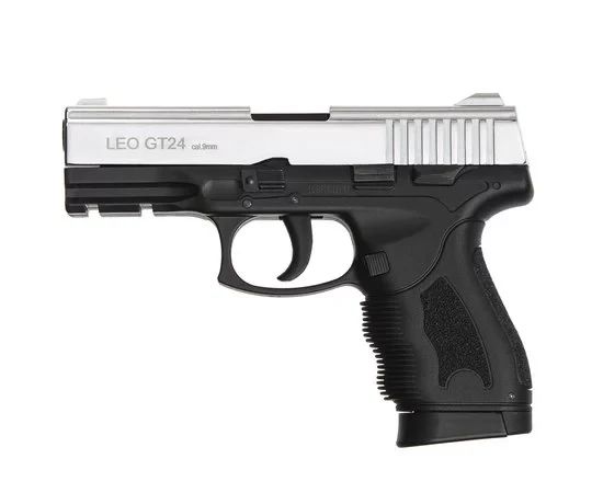 Сигнальний пістолет Carrera Arms "Leo" GT24 Shiny Chrome Пістолет сигнальний Стартовий пістолет сигнальний