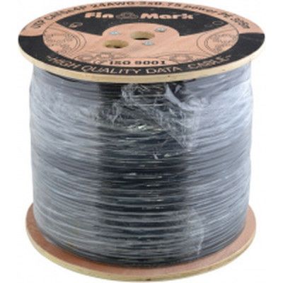 Кабель сетевой FinMark UTP 305м CAT5e 4P 24AWG-2x0.75 power PE B Drum (163692) | Зображення 2