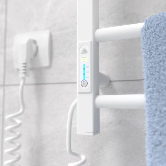 Електрична рушникосушарка Laris Зебра Альфа ЧФ10 500 х 900 Е (підкл. зліва) R3 | Зображення 4