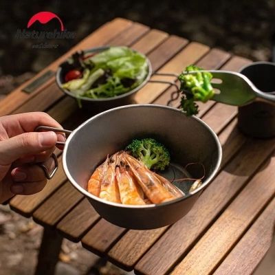 Миска туристическая Naturehike титанова NH21CJ010 450 мл (6927595788158) | Зображення 2