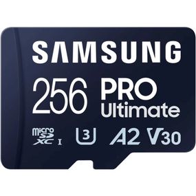 Карта памяти Samsung 256GB microSDXC class 10 UHS-I U3 V30 A2 Pro Ultimate (MB-MY256SA/WW)