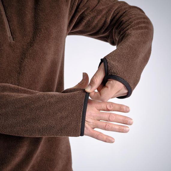 Кофта флісова 500 коричнева - M. | Зображення 5