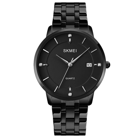 Годинник S2kmei 1801SBK Black Mesh Band Lady Big Size