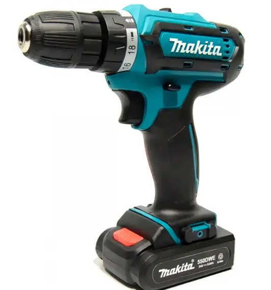 Аккумуляторная дрель-шуруповёрт Makita DF330DWE, 24В, набор инструментов (42584-MAKITA-24w_1110) | Зображення 4