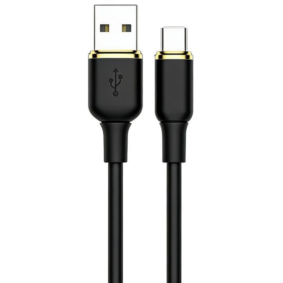Дата кабель Amaya 89C USB to Type-C 3A (1m) Black