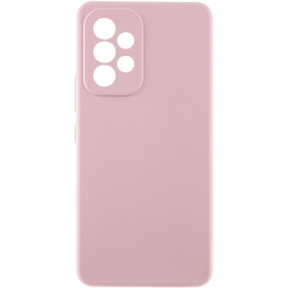 Чехол Silicone Cover Lakshmi Full Camera (AAA) для Samsung Galaxy A53 5G Розовый / Pink Sand