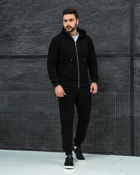 Костюм петля премиум чёрный S XL, Мужской | Зображення 1