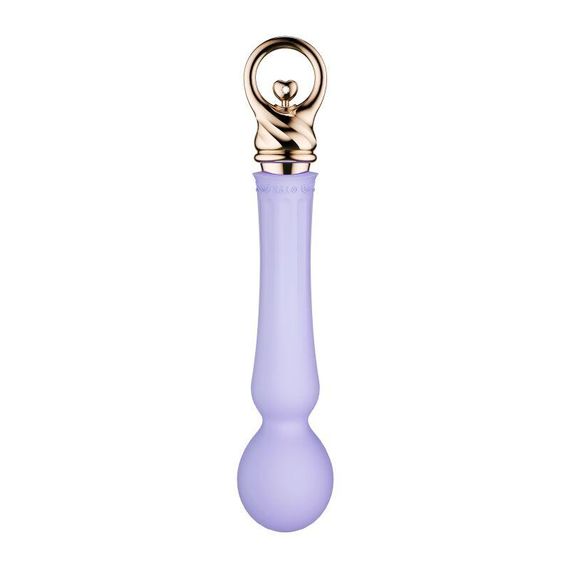 Вібромасажер із підігрівом Zalo Sweet Magic - Confidence Wand Fantasy Violet Sex Aura
