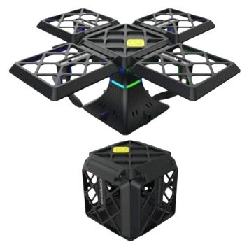 Квадрокоптер Black Knight Cube 414 WiFi запасные пропеллеры 550mAh черный (414 WiFi_1162) | Зображення 2