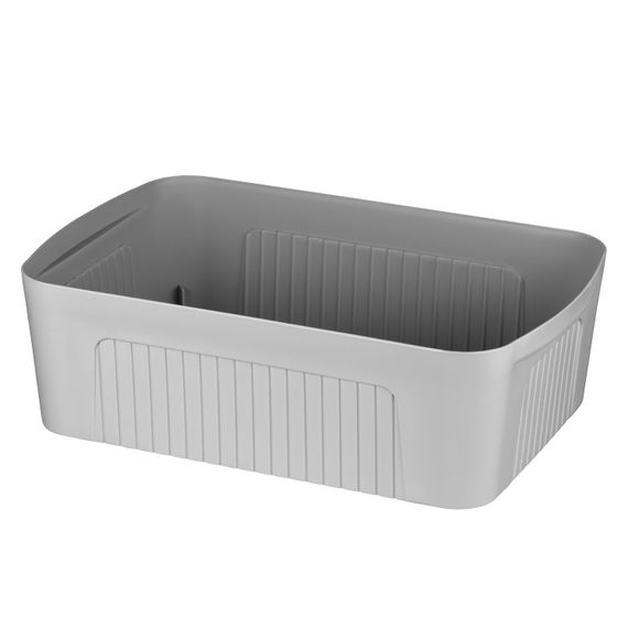 Ящик з кришкою для зберігання ARDESTO 45.5х31х14см, 13л, пластик PP, сірий (ARHC2513G) | Зображення 3