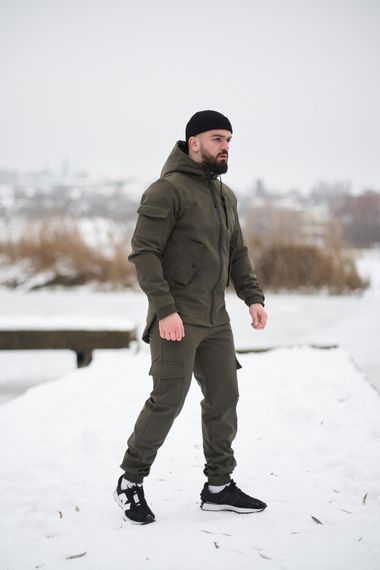 Костюм чоловічий soft shell Intruder хакі | Зображення 2