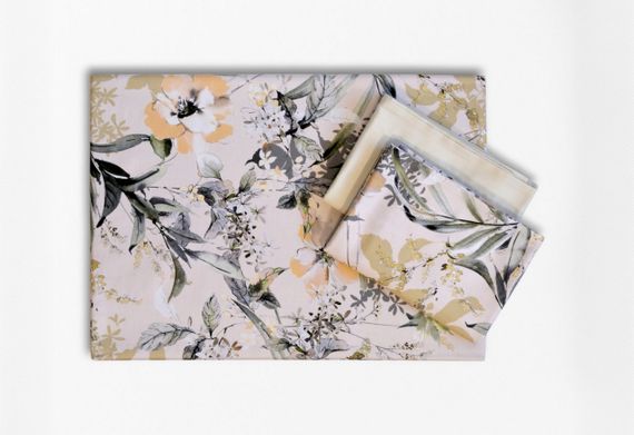 Комплект постільної білизни Issimo Digital Satin 300 TC 200х220 см Fresco | Зображення 4