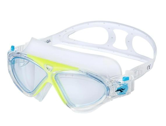 Окуляри для плавання Aqua Speed ZEFIR 9289 жовтий, прозорий OSFM 5908217692894