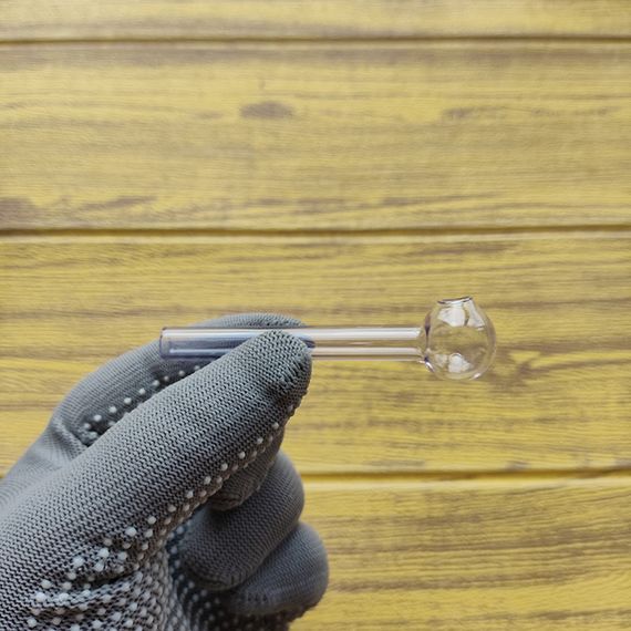 Стеклянная трубка Dimini Oil Purple | Зображення 1