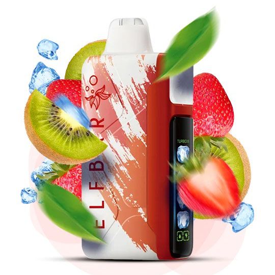 Elf Bar Ice King 30000. Полуниця Ківі (Strawberry Kiwi Ice)