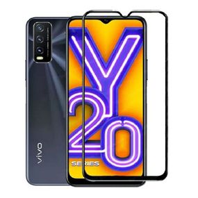 Захисне скло 2.5D на весь екран для Vivo Y20
