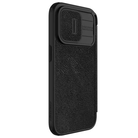 Шкіряний чохол-книжка Nillkin Qin Pro Camshield для Apple iPhone 15 Pro Max (6.7") | Зображення 2