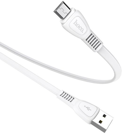 Дата кабель Hoco X40 Noah USB to MicroUSB (1m) Білий | Зображення 2
