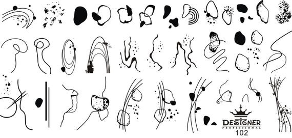 Пластина 102 для стемпинга Designer Professional (12х6см) | Зображення 1