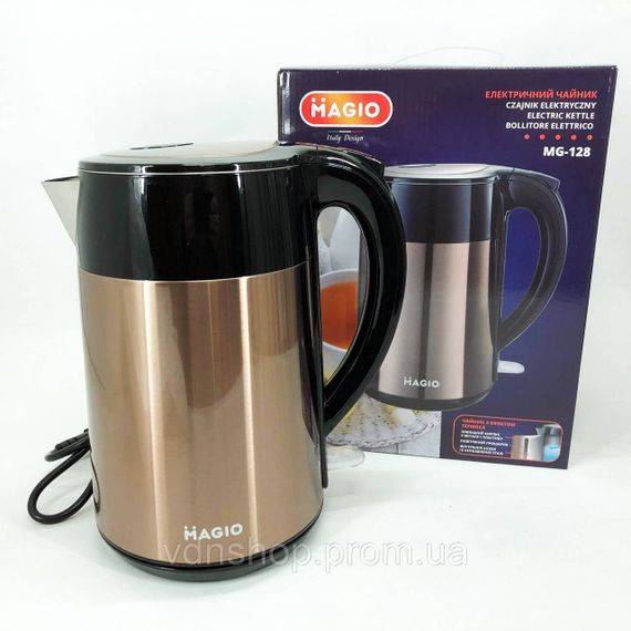 Домашний чайник качественный, Электрический чайник с современным внешним видом, Чайники на подставке FJ-42 | Зображення 3