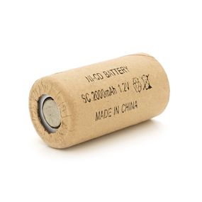 Акумуляторна батарея для шуруповерта YT-2000,Ni-Cd SC2000mAh 1.2V,10C,23x43 mm