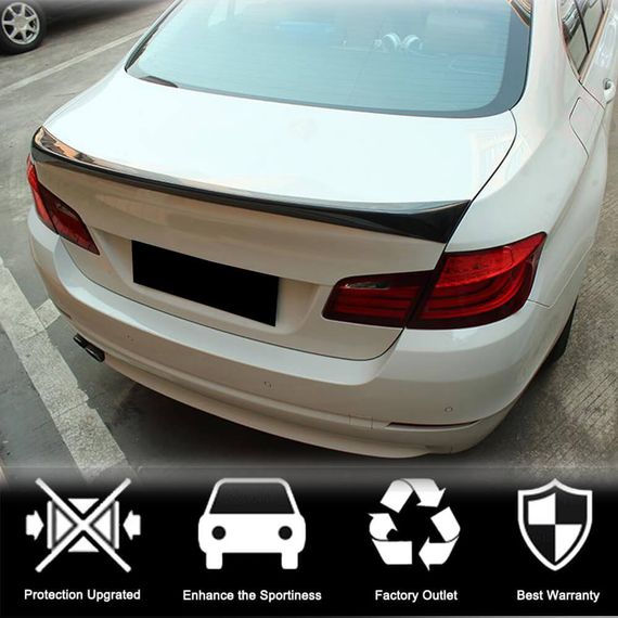 Спойлер V4 (для F10, Карбон) для BMW 5 серия F-10/11/07 2010-2016 гг | Зображення 1
