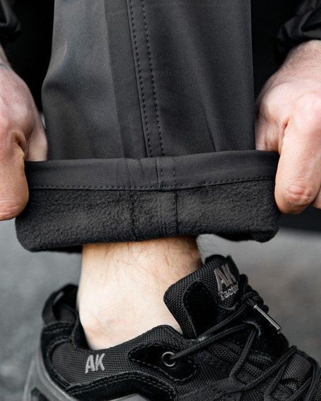 Міські тактичні штани MAXIMUS софтшел darck grey ПП7987 | Зображення 5