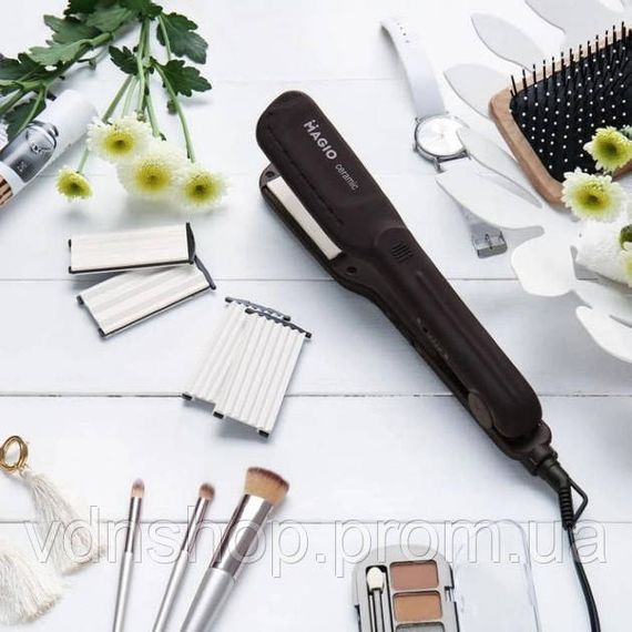 Укладання волосся випрямляч, Гофре плойка праска для волосся Щипці для Плойка випрямлення QX-87 | Зображення 5