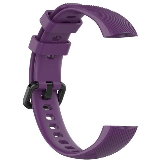 Силиконовый ремешок Primo для фитнес-браслета Huawei Honor Band 4 / 5 - Purple | Зображення 2