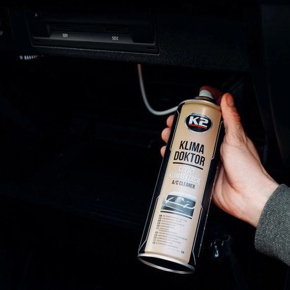 Очиститель для системы кондиционирования K2 Klima Doctor A/C Cleaner аэрозоль 500 мл (W100) | Зображення 4