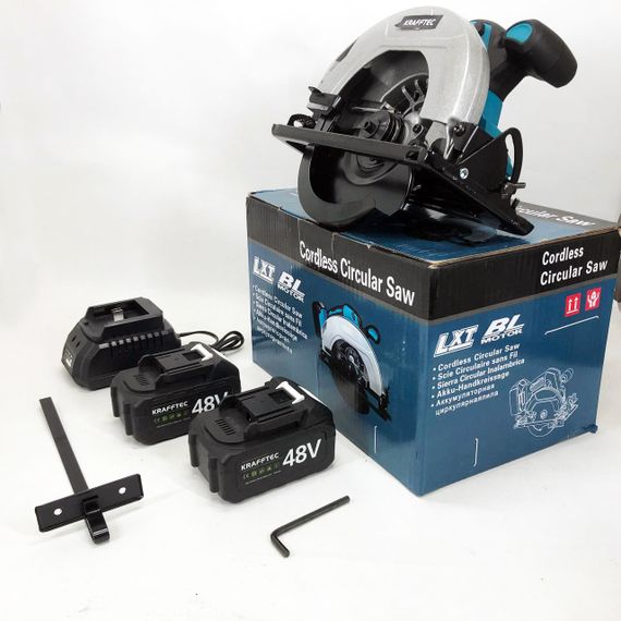 Аккумуляторная циркулярная пила KRAFFTEC 48V VK-42 | Зображення 3