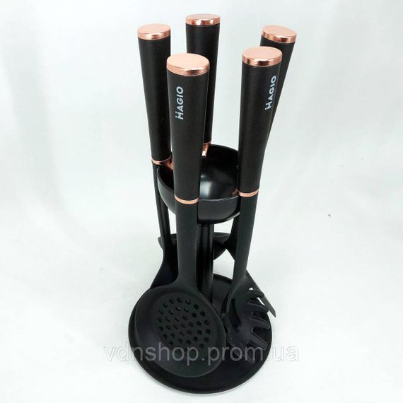 Кухонне приладдя з тефлоновим покриттям, Пристосування для кухні, Набір ополоників для кухні LZ-29 | Зображення 2