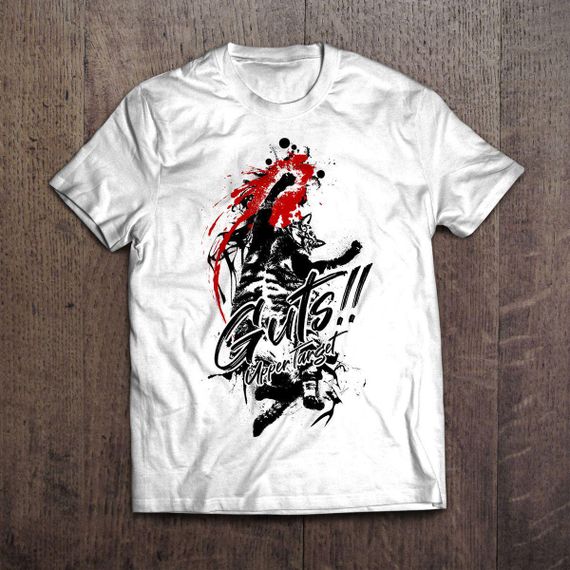 Футболка мужская с принтом повседневная М Белая